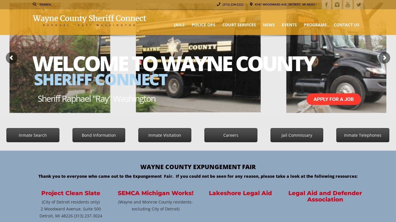 Sheriff Connect – Wayne County Michigan